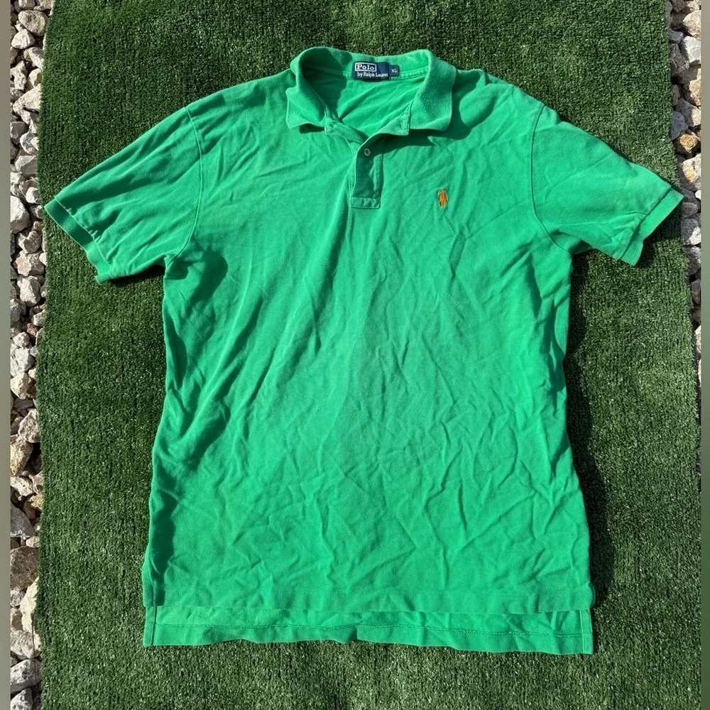 Green Polo by Ralph Lauren Men's Shirt Size XL